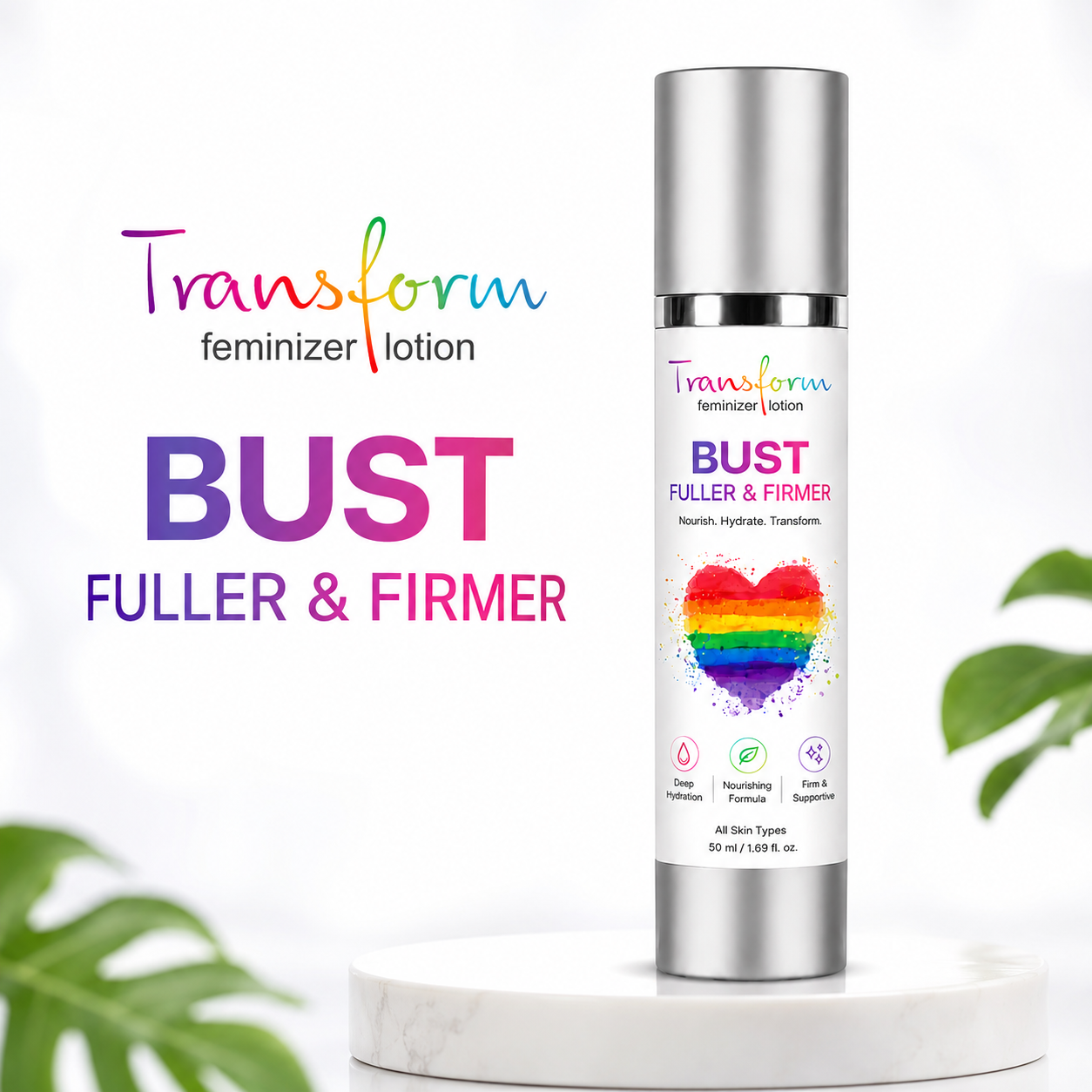 Transform Bust Fuller & Firmer Feminizer Lotion 50ml