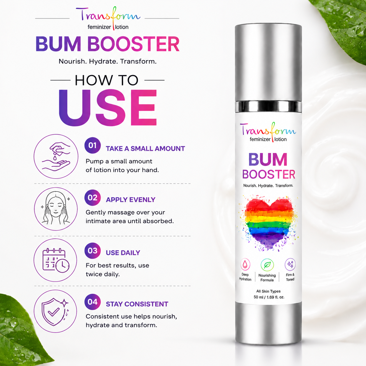 Transform Bum Booster 50ml — photo 2