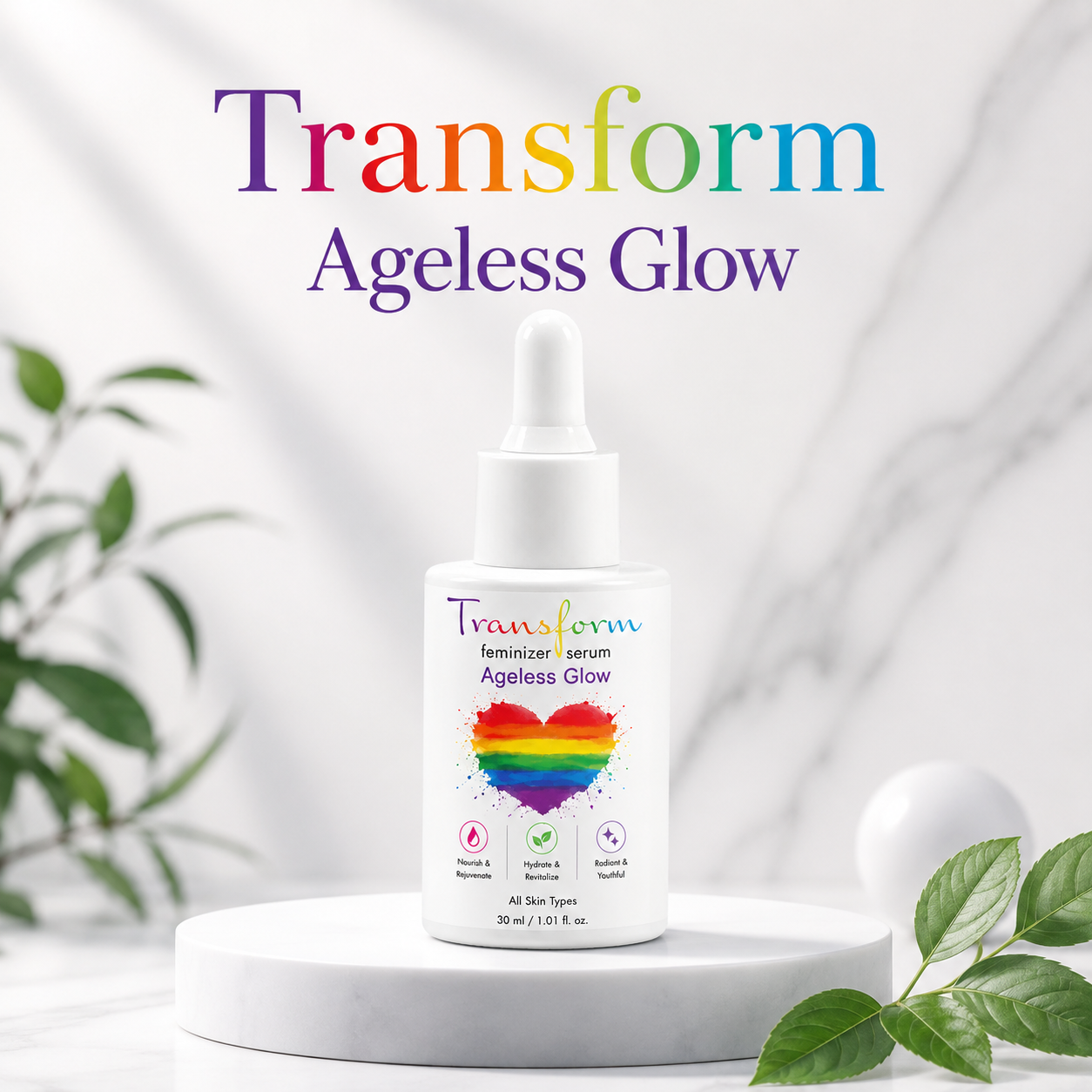 Transform Ageless Glow Feminizer Serum 30 ml